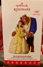 Hallmark 2017 Tale As Old As Time Disney Beauty and Beast Christmas Ornament NIB picture
