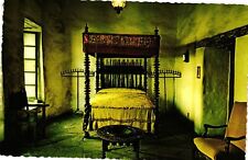 Vintage Postcard 4x6- Office/Bedroom, Spanish Governor's Palace, San Antonia, TX picture