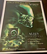 Alien Quadrilogy - Vintage Sci-Fi Horror Movie Print Ad / Poster / Wall Art MINT picture