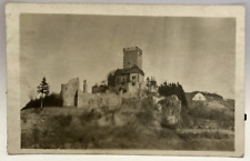 RPPC Castle, Fort, Unknown Location, Vintage Photo Postcard picture
