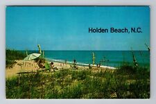 Holden Beach NC-North Carolina, Basking In The Sun, Antique, Vintage Postcard picture