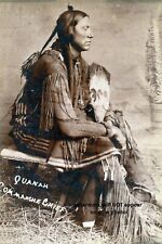 1890 Comanche Chief Quanah Parker PHOTO Native American Indian Warrior  picture