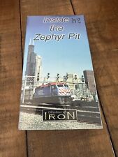 Machine Rails Chicago Metra Inside The Zephyr Pit VHS NEW SEALED picture