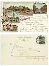 1898 Germany Gruss aus Frankfurt A/M - cover picture
