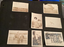 USA WW1 Camp Fremont Woman Pilot? Airplanes real Photos 1917 USA World War 1 CA picture