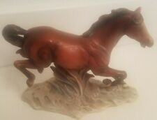 RARE Vintage UCTCI Japan Morgan Horse Figure Ceramic Pottery Figurine picture