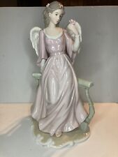 Member's Mark Collection Angel In Garden Porcelain 13” Figurine Hand Painted picture