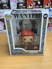 Funko Pop Vinyl: One Piece - Shanks Wanted Poster #1401 C2E2 Shared Exclusive picture