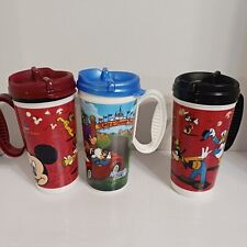 Walt Disney World Resort Refill Cups 3 Set 2009  Mickey and Friends Pre-owned  picture