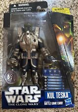 Kul Teska - 2010 Star Wars Clone Wars - MIMB - Toys R Us Exclusive New Unopened picture