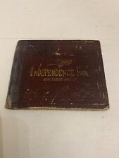 c.1910 Souvenir Of Independence Iowa Fold Out Photo Book by B.W. Tabor Agent picture