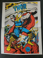THE MIGHTY THOR POSTER 21x17 MARVEL COMICS 2020 JACK KIRBY ART NEW UNUSED picture