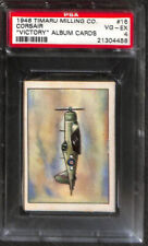 1946 Timaru, Victory Album Cards, #16 Corsair Airplane, PSA 4 VGEX picture