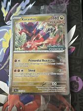 *UK EXCLUSIVE* Koraidon 119/162 Stamped Promo Sealed Temporal forces Holo Stamp picture