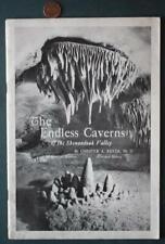 1925 Endless Caverns New Market Shenandoah Valley Virginia pictorial booklet---- picture