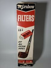 Vintage Dr. Grabow Pipe Filters w/ Retail Display Packs of 10 Unopened RARE  picture