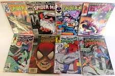 Spectacular Spider-Man Lot 8 #81,112,117,186,187,211,190,2 Marvel 1983 Comics picture