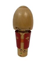 Vintage Japanese  Wooden Traditional Doll KOKESHI OKIMONO Woman Girl picture