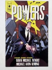 Powers #1 (2000) 1st app. of Pilgrim and Walker; signed by Bendis in 9.4 Near... picture