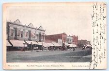 WYMORE, NE Nebraska ~ Street Scene NIAGARA AVENUE 1908 Gage County  Postcard picture
