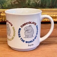 Boynton - Chocolate Makes The World Go Round - Coffee Cup Ceramic Mug picture