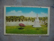 Early 1900's Linen Postcard Graves of 779 Dead 1889 Flood Johnstown, PA Unused picture
