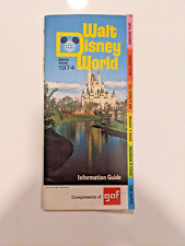 1974 Walt Disney World Information Guide picture
