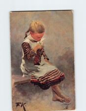 Postcard In Doubt, German Peasant Children, Germany picture