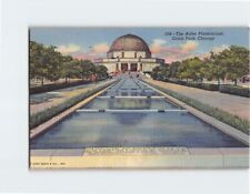 Postcard The Adler Planetarium Grant Park Chicago Illinois USA picture