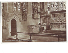 c1940s Shakespeare Mont Holy Trinity Church Stratford England RPPC Real Postcard picture
