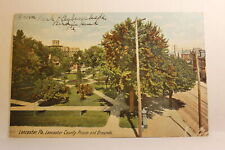 Postcard Lancaster County Prison And Grounds Lancaster PA E15 picture