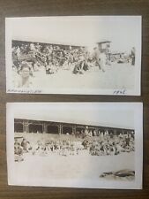 Two Great Photos Hammonassett Madison, CT State Park Beach 1926 picture