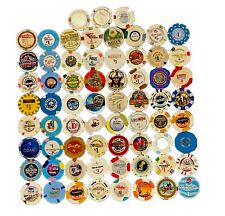 (Lot of 67) Assorted $1 Casino Chip Las Vegas  And Other Cities picture