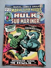 Marvel Super-Heroes #46 October 1974 Marvel Comics  picture