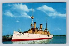 Philadelphia PA-Pennsylvania, USS Olympia Delaware River Museum Vintage Postcard picture