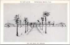 1950s PENSACOLA BEACH, Florida Postcard 
