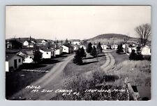 Ironwood MI-Michigan, RPPC Mt. Zion Cabins, Real Photo c1950 Vintage Postcard picture
