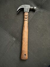 Vintage Maydole Curved Claw Carpenters Hammer Wood Handle Steel Head picture