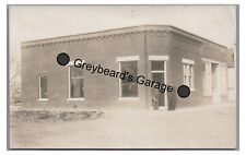 RPPC Business Block ALDA NE Nebraska Vintage 1910 Real Photo Postcard picture