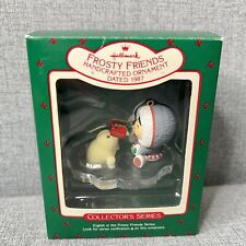 Hallmark Keepsake 1987 Frosty Friends 8 Eighth In Series Christmas Ornament picture