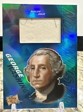 2021 Pieces Of The Past George Washington Handwriting  Relic 🔥🔥🇺🇸 RARE picture