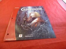 Castlevania Lament of Innocence Playstation 2 Store Promo Marketing Sales Sheet picture