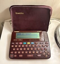 Franklin Bookman NIV-640 Electronic Holy Bible New International & Cartridge picture