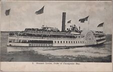 Steamer Louise Pride of the Chesapeake Bay, Virginia VA 1907 Postcard 6217c4 picture