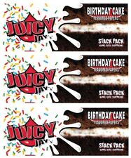 3X Packs of Juicy Jay's Birthday Cake Flavored KING SIZE Rolling Papers/ 40 each picture