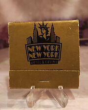 LAS VEGAS'S  NEW YORK N.Y.  Match Box-Vintage Matches Memorabilia-refurbished picture