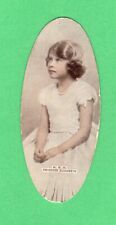 1935 Carreras Popular Personalies  card Queen Elizabeth II RC Rare  picture