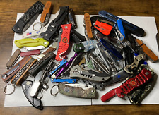 Lot Of TSA Folding Pocket Multi Tools 8+ LBS Variety Mix Knives Assorted TSA picture