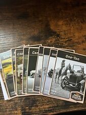 Chevrolet Chevy Truck Legends 10 Piece Collectible Card Set picture