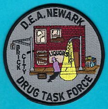 DEA NEWARK NEW JERSEY DRUG TASK FORCE PATCH picture